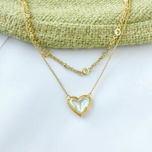 NEW gold Alicia Bonnie Necklace retail price $68 In Love